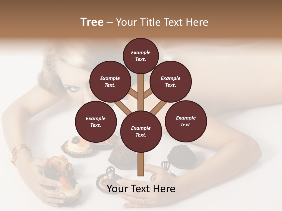 White Altre Parole Chiave Delicious PowerPoint Template