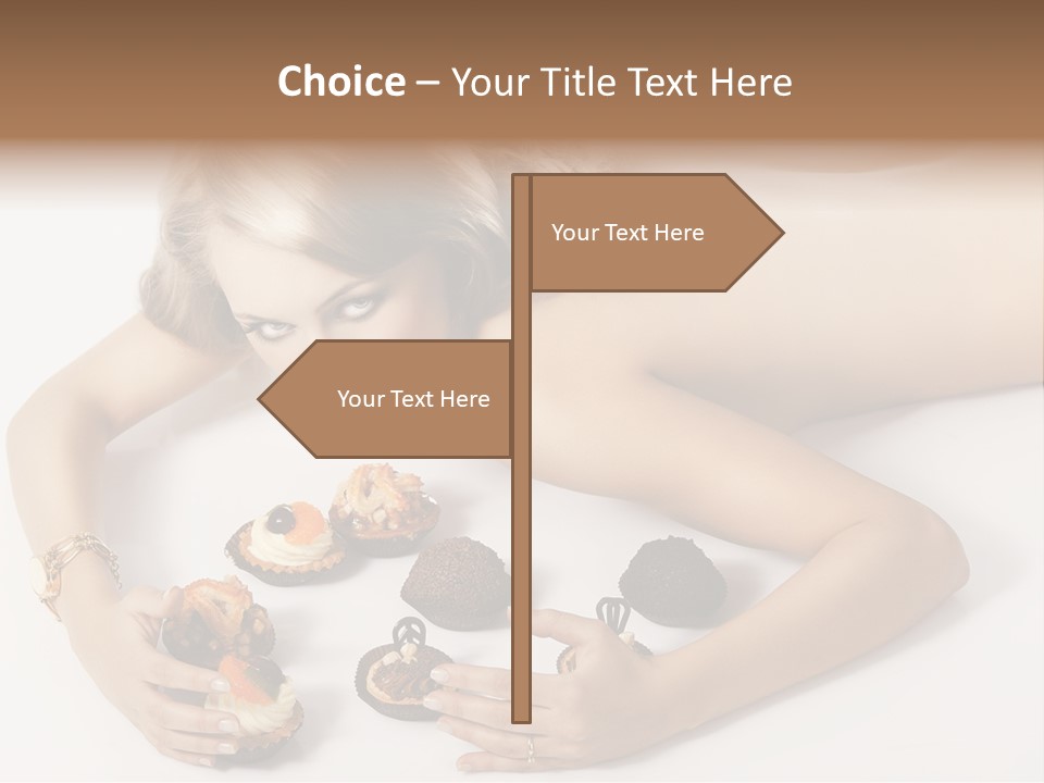 White Altre Parole Chiave Delicious PowerPoint Template