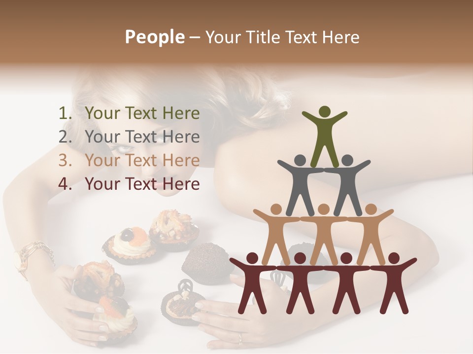 White Altre Parole Chiave Delicious PowerPoint Template