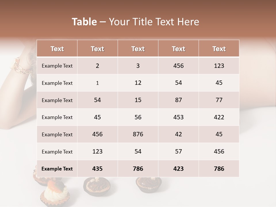 Adult Delicious Altre Parole Chiave PowerPoint Template