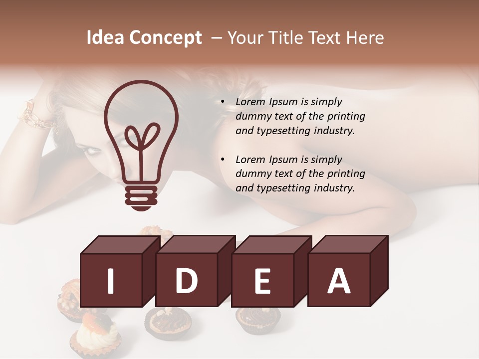 Adult Delicious Altre Parole Chiave PowerPoint Template