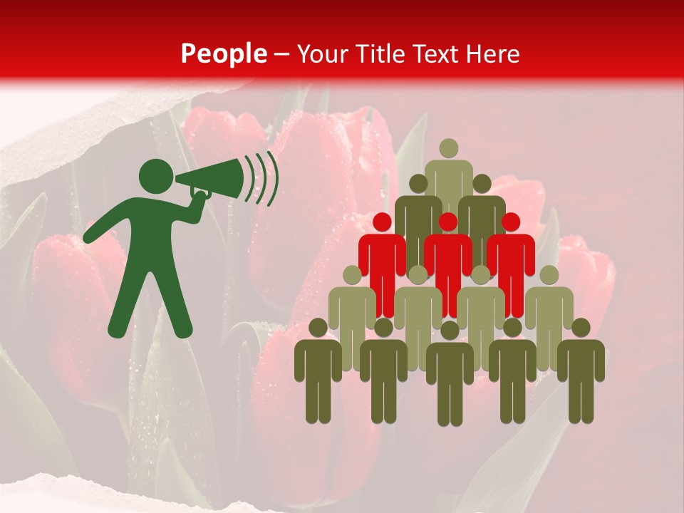 Team Meeting Happy PowerPoint Template