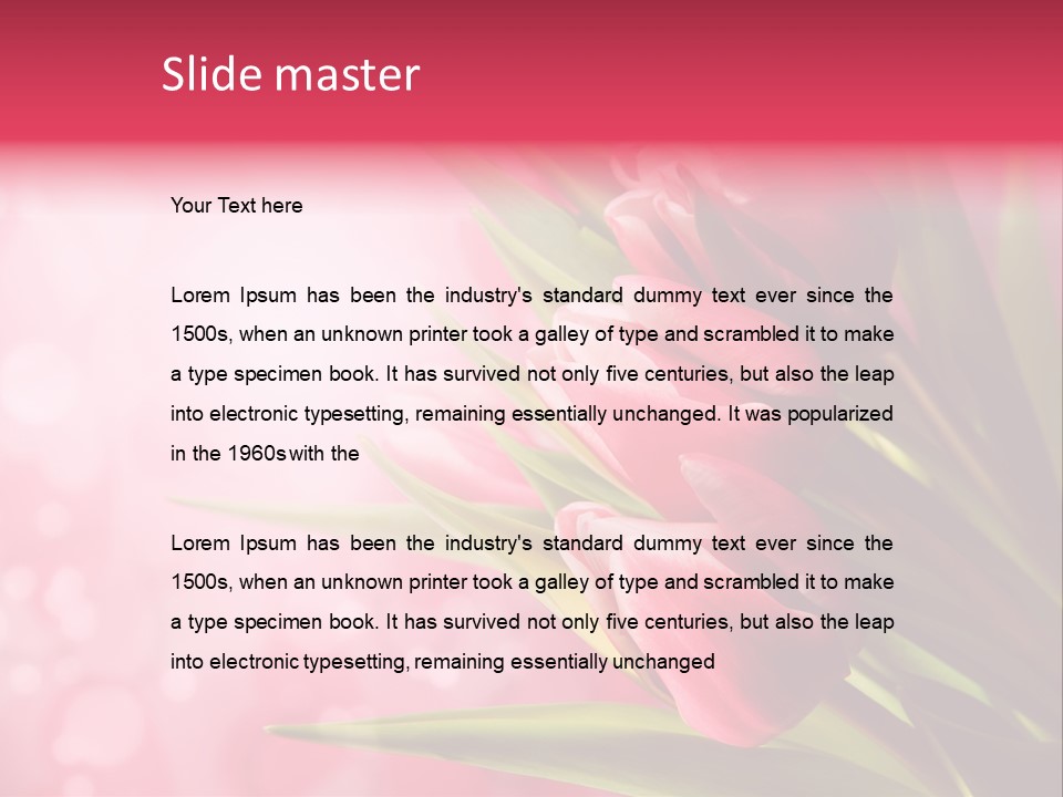 Fresh Ecology Photo PowerPoint Template