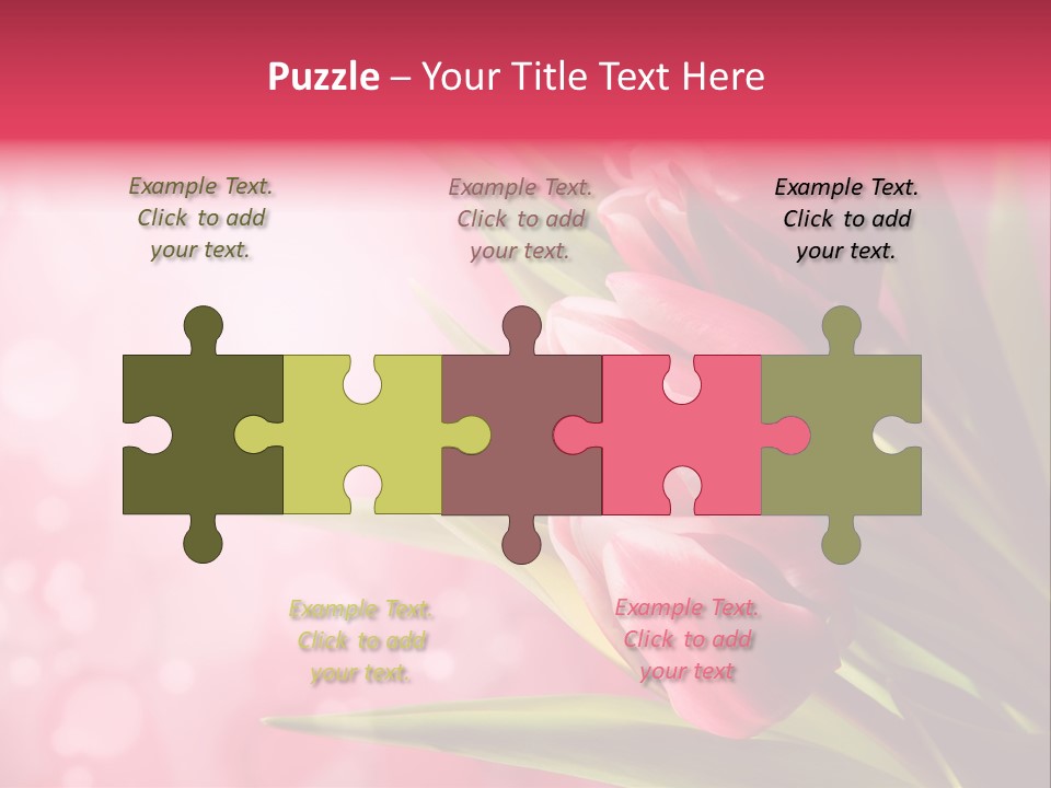 Fresh Ecology Photo PowerPoint Template