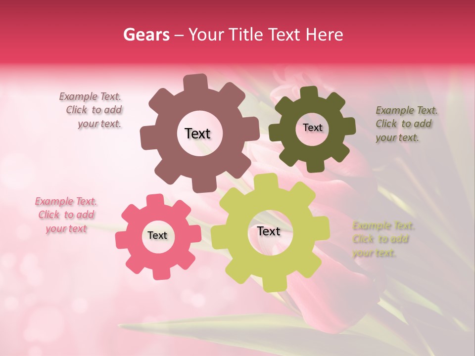 Fresh Ecology Photo PowerPoint Template