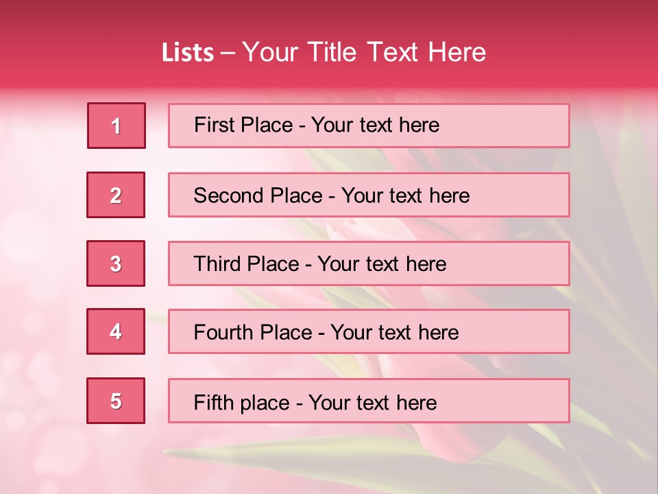 Fresh Ecology Photo PowerPoint Template