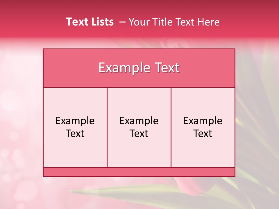 Fresh Ecology Photo PowerPoint Template