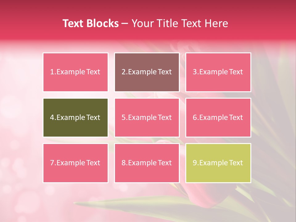 Fresh Ecology Photo PowerPoint Template