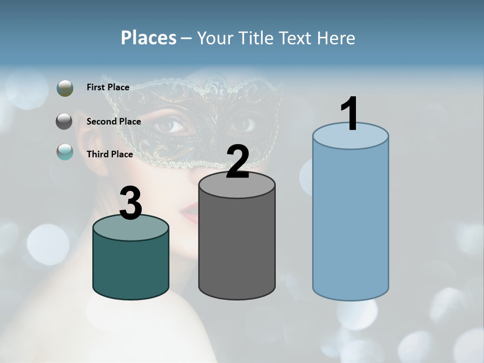 Beauty Close Up Single PowerPoint Template