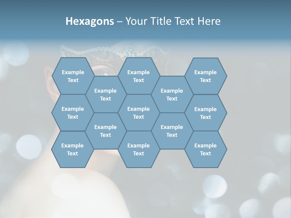 Beauty Close Up Single PowerPoint Template