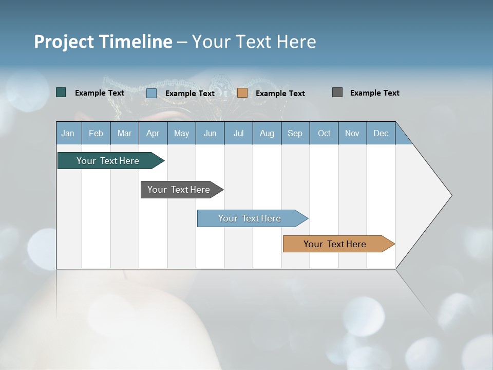 Beauty Close Up Single PowerPoint Template