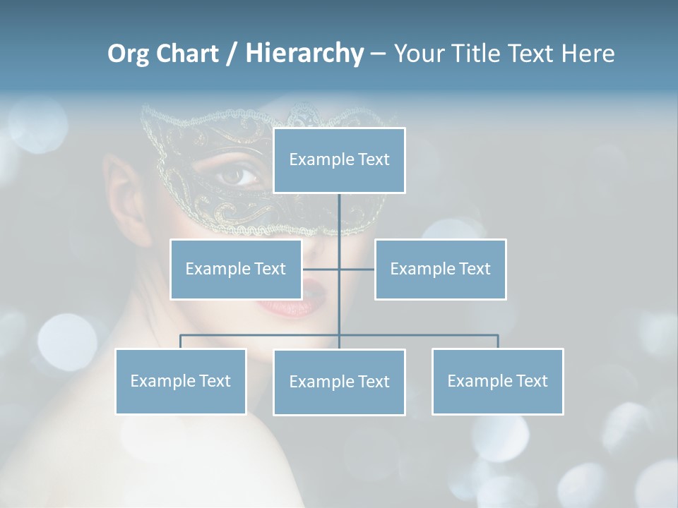 Beauty Close Up Single PowerPoint Template