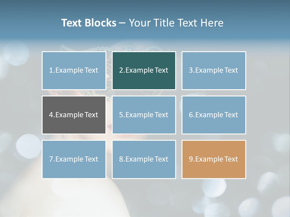 Beauty Close Up Single PowerPoint Template