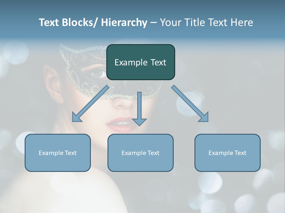 Beauty Close Up Single PowerPoint Template