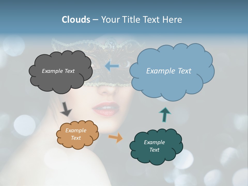 Beauty Close Up Single PowerPoint Template