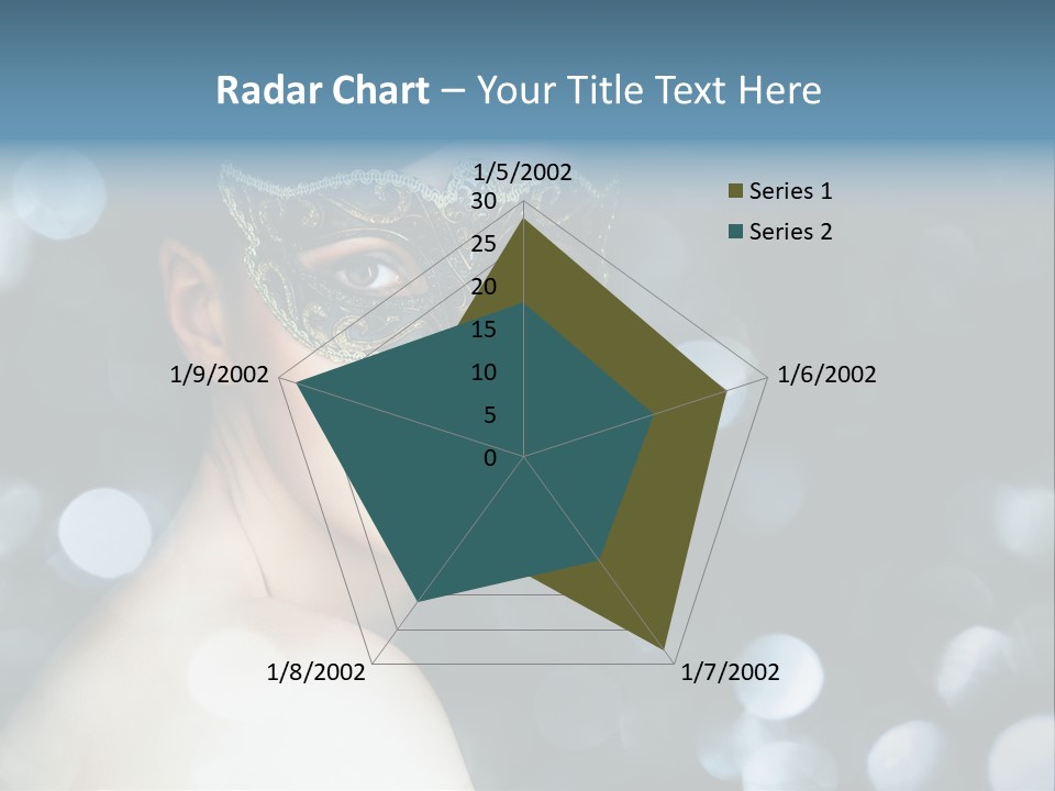 Beauty Close Up Single PowerPoint Template