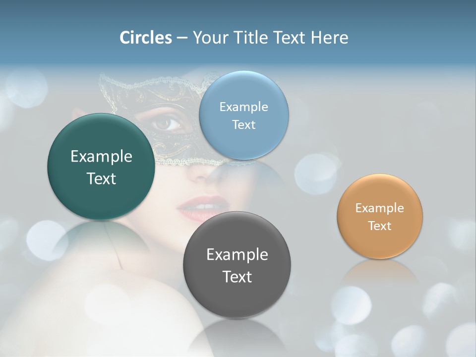 Beauty Close Up Single PowerPoint Template