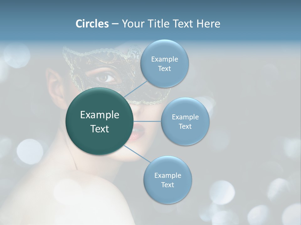 Beauty Close Up Single PowerPoint Template