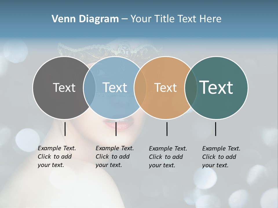 Beauty Close Up Single PowerPoint Template