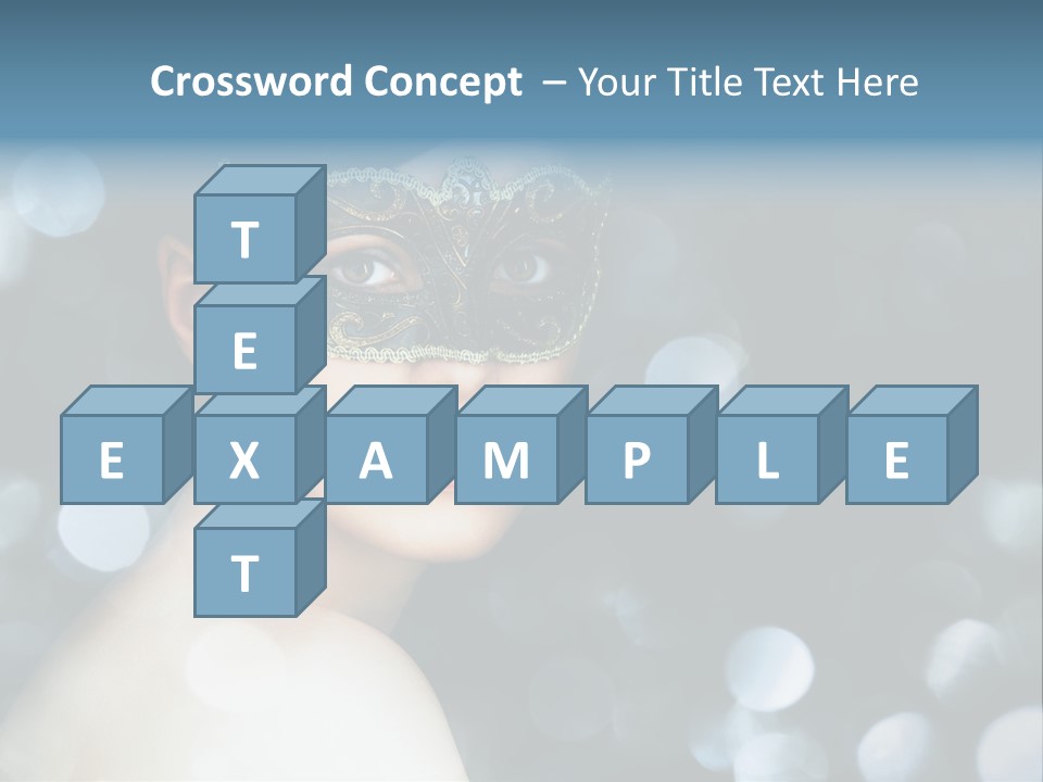 Beauty Close Up Single PowerPoint Template