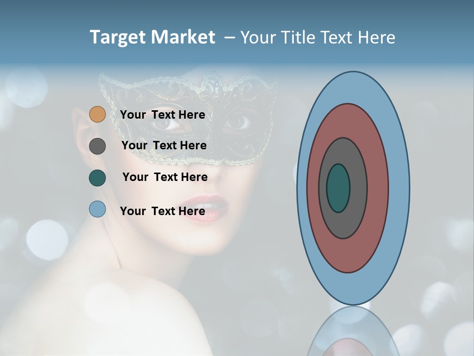 Beauty Close Up Single PowerPoint Template