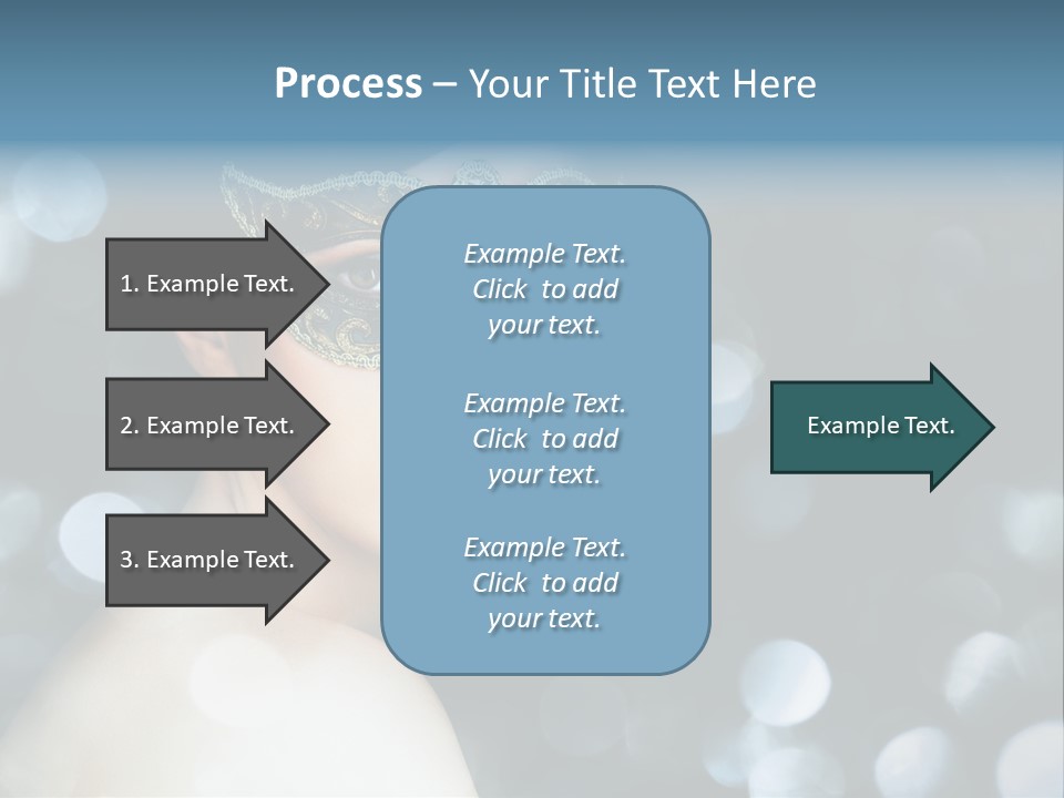 Beauty Close Up Single PowerPoint Template