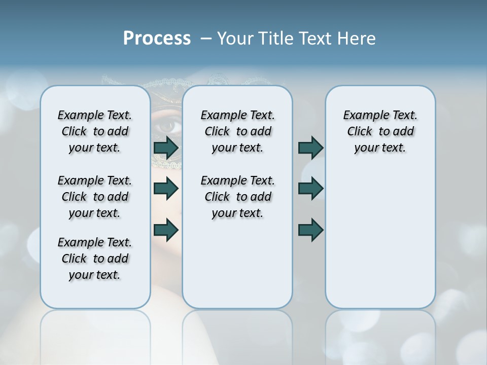 Beauty Close Up Single PowerPoint Template