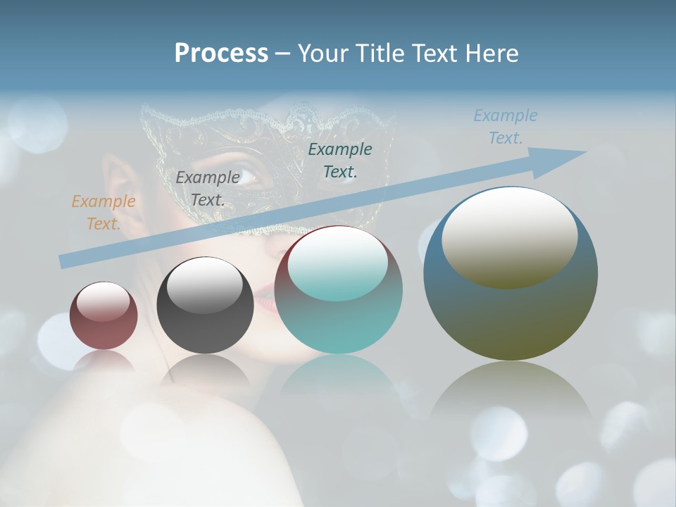 Beauty Close Up Single PowerPoint Template