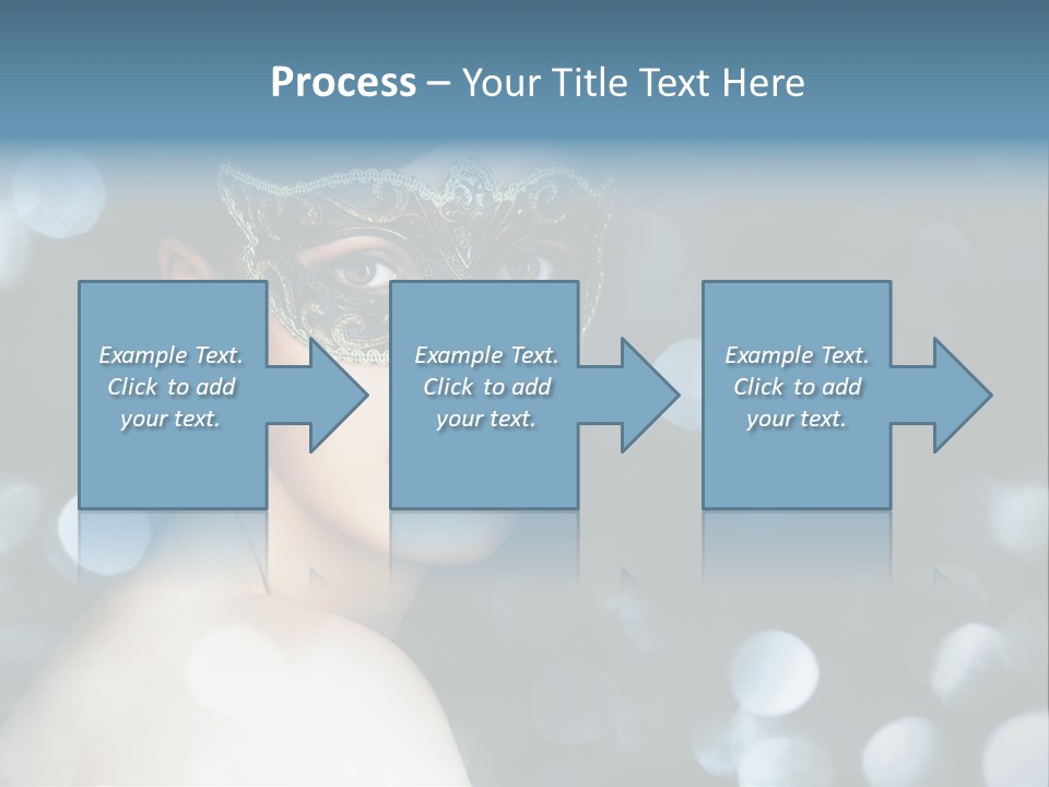 Beauty Close Up Single PowerPoint Template