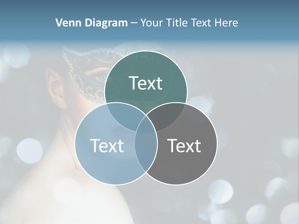 Beauty Close Up Single PowerPoint Template