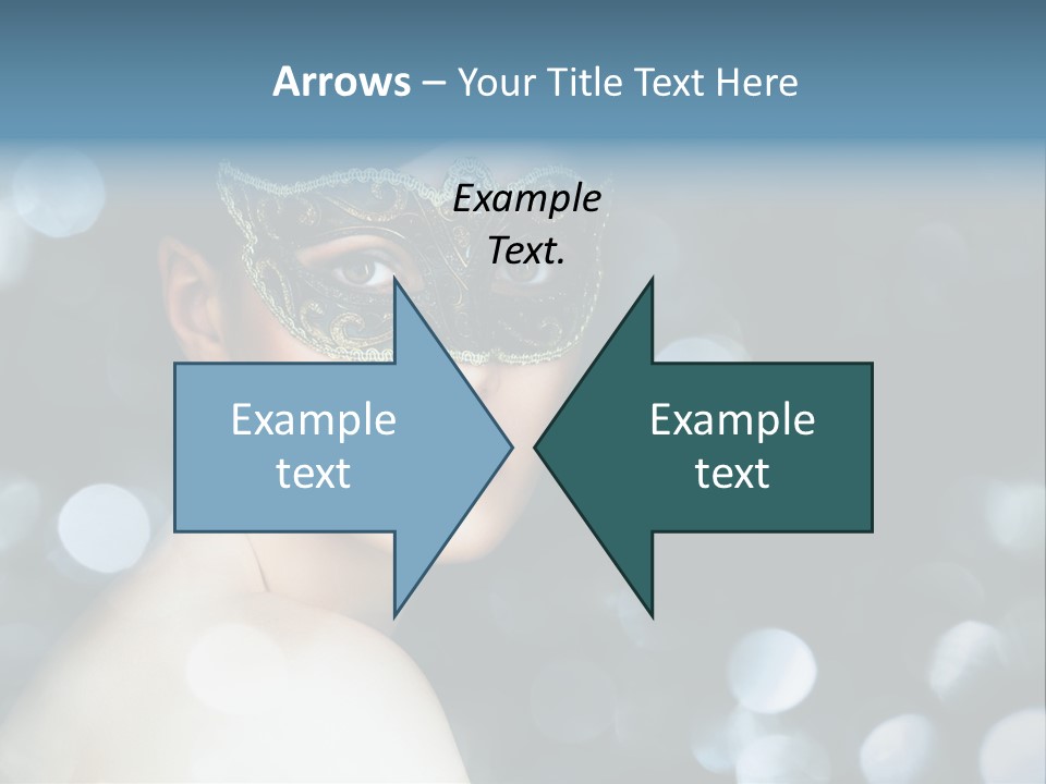 Beauty Close Up Single PowerPoint Template