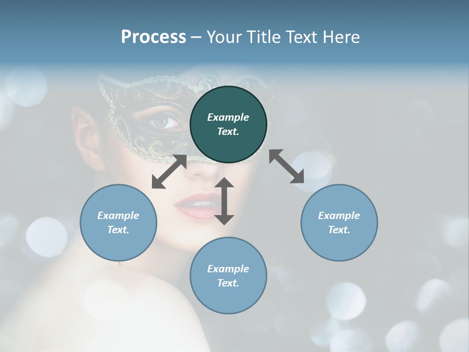 Beauty Close Up Single PowerPoint Template