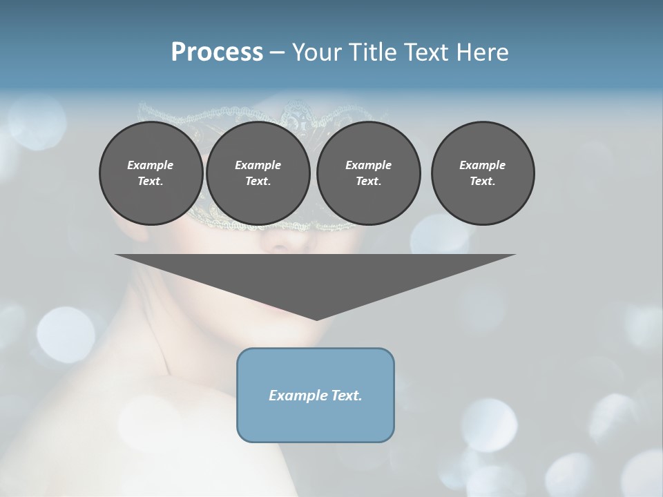 Beauty Close Up Single PowerPoint Template