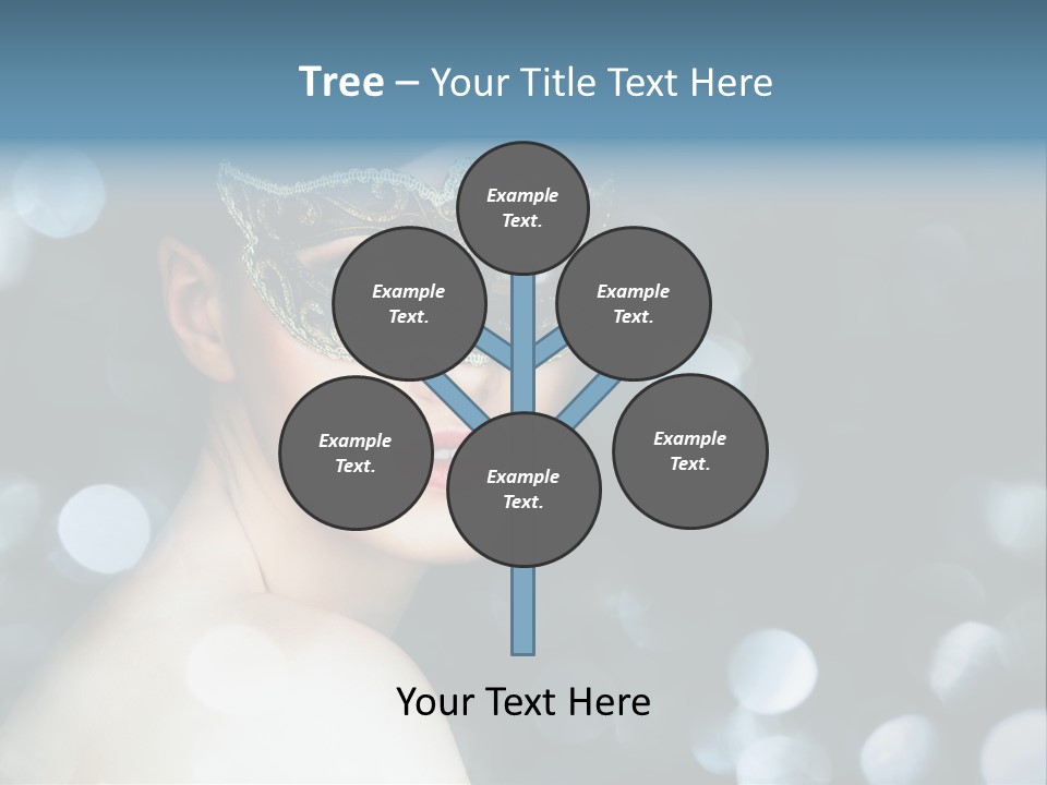 Beauty Close Up Single PowerPoint Template