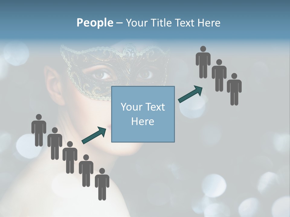 Beauty Close Up Single PowerPoint Template