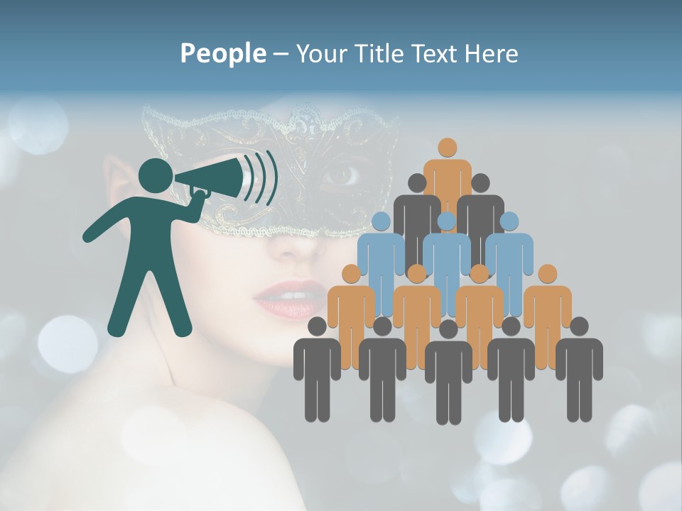 Beauty Close Up Single PowerPoint Template