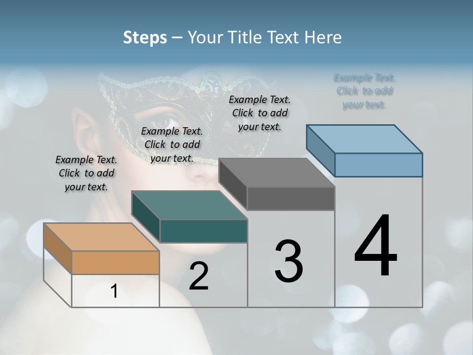 Beauty Close Up Single PowerPoint Template