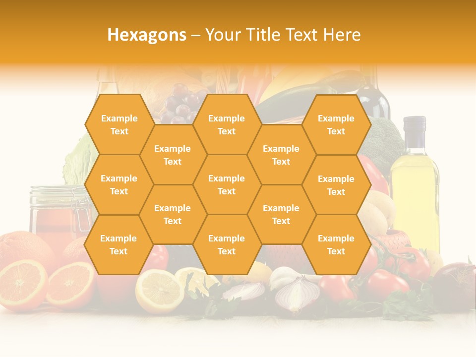 Organic Diet Vegetarian PowerPoint Template