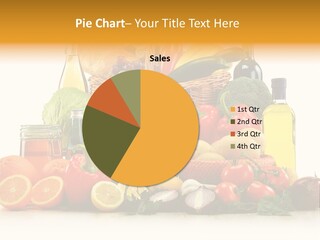 Organic Diet Vegetarian PowerPoint Template