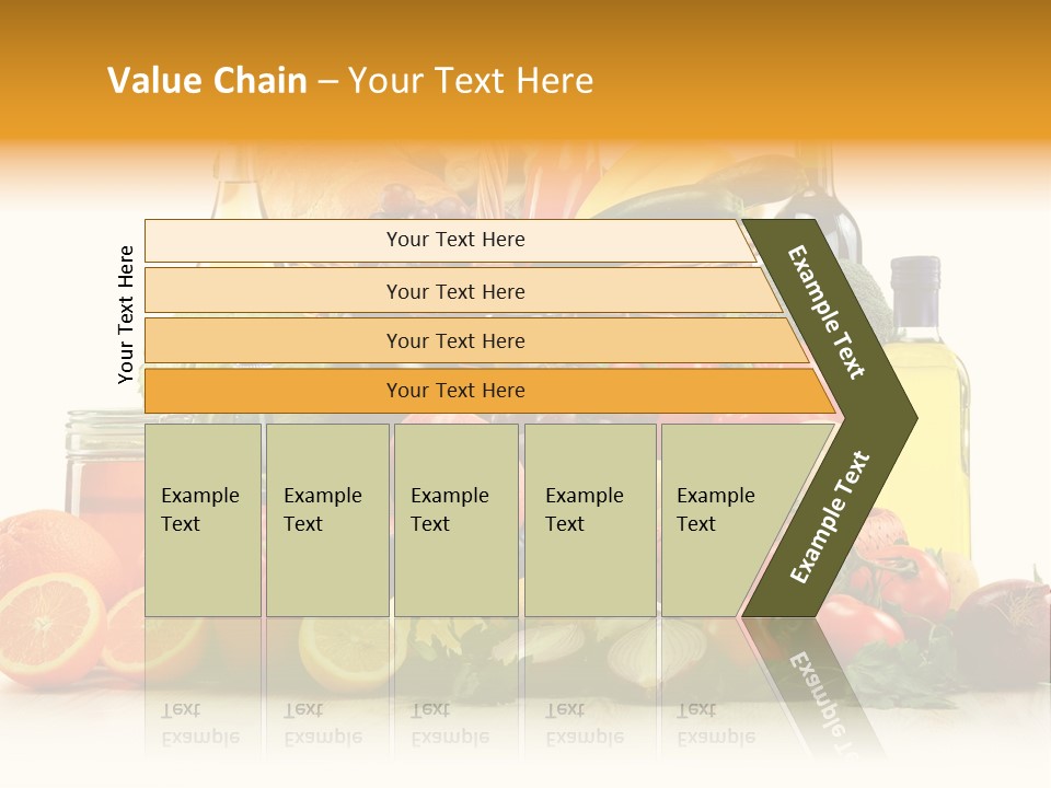 Organic Diet Vegetarian PowerPoint Template