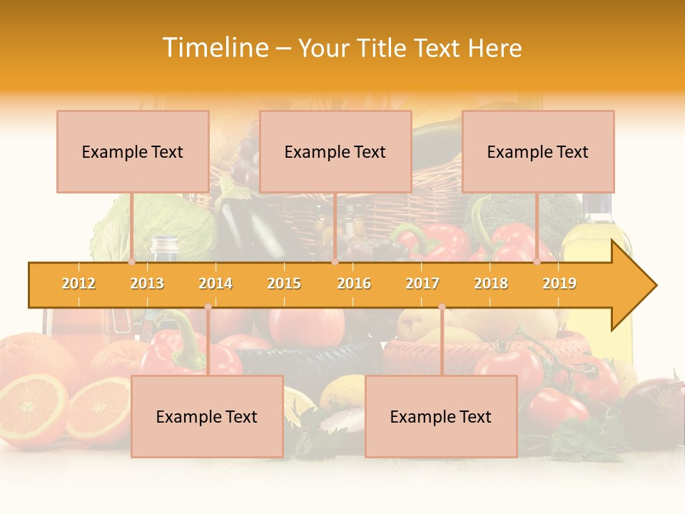 Organic Diet Vegetarian PowerPoint Template
