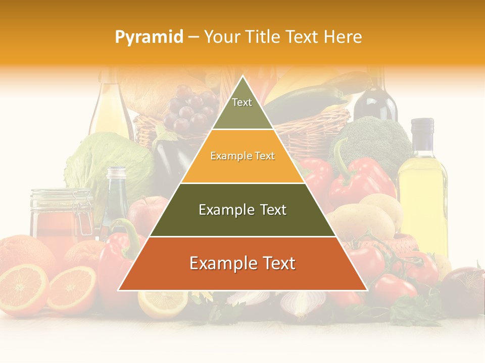 Organic Diet Vegetarian PowerPoint Template