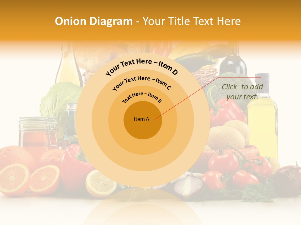 Organic Diet Vegetarian PowerPoint Template