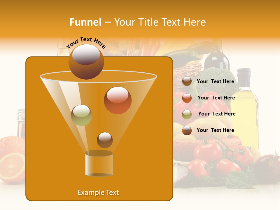 Organic Diet Vegetarian PowerPoint Template