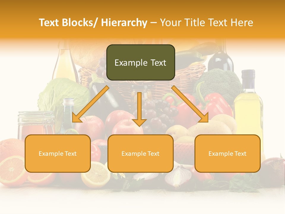 Organic Diet Vegetarian PowerPoint Template