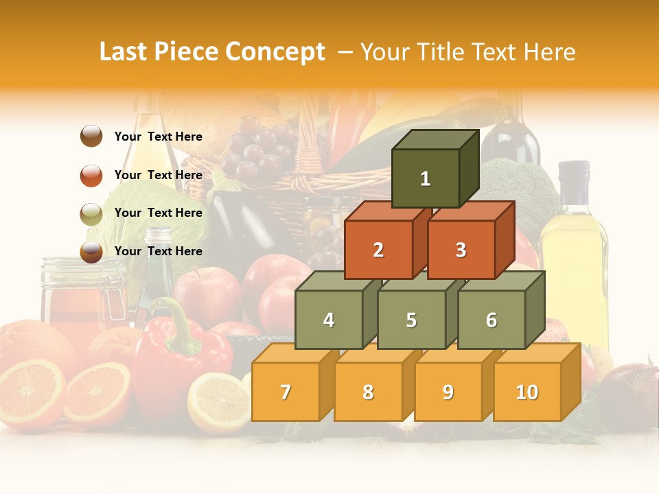 Organic Diet Vegetarian PowerPoint Template