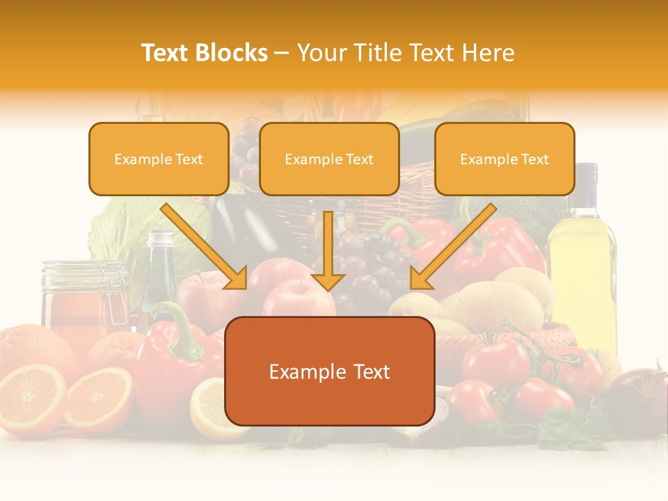 Organic Diet Vegetarian PowerPoint Template