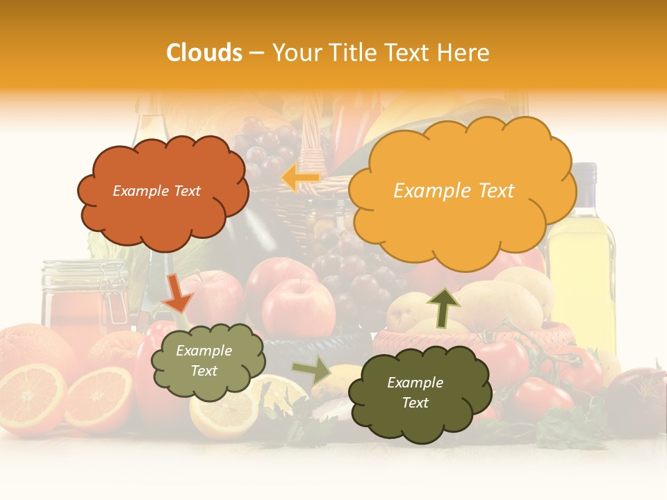 Organic Diet Vegetarian PowerPoint Template