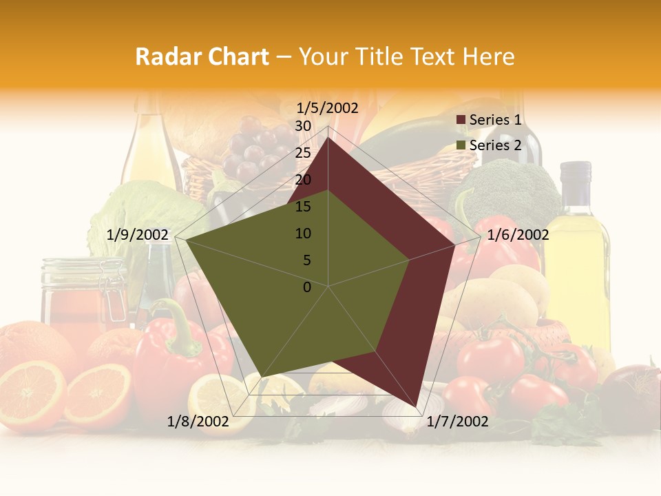 Organic Diet Vegetarian PowerPoint Template