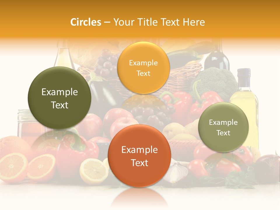 Organic Diet Vegetarian PowerPoint Template